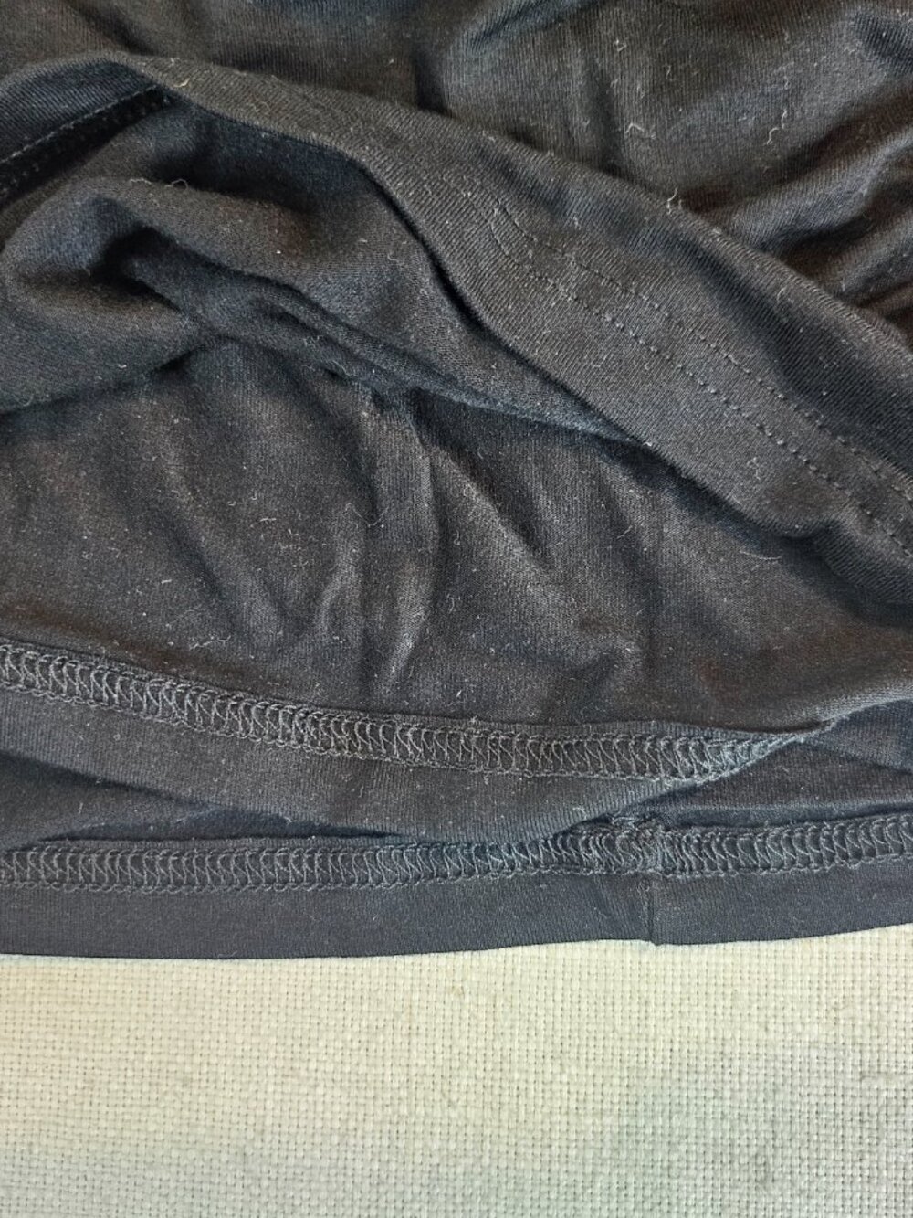 Lovers and Friends Black Ruched Mini Skirt - Size S - Picture 7 of 7